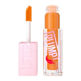 Maybelline Lip Gloss 008 Hot Honey Lifter Plumping Υγρό Κραγιόν Κίτρινο 5.4ml