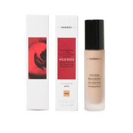 Korres Wild Rose Foundation SPF15 Μεικ-Απ  WRF2 30ml