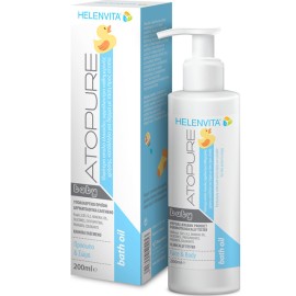 HELENVITA Atopure Baby Bath Oil Αφρόλουτρο Για Την Ατοπία 200ml