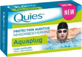 Pharma Q Quies Aquaplug Ωτοασπίδες Σιλικόνης Για Κολυμβητές 1 Ζεύγος