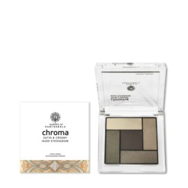 Garden Chroma Satin & Creamy 3 Nude Eyeshadow Palette Παλέτα Σκιών για τα Μάτια 6gr