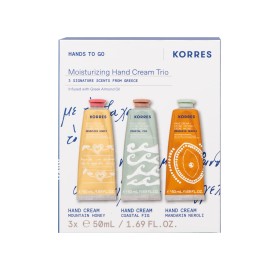 Korres PROMO Hand Cream Trio Μέλι του Βουνού Κρέμα Χεριών 50ml & Μεσογειακό Σύκο 50ml & Μανταρίνι Άνθη Νερατζιάς 50ml