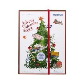 Korres Limited Edition Advent Calendar 2025 Ημερολόγιο Αντίστροφης Μέτρησης Χριστουγέννων 24 Τεμάχια