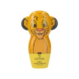 Disney The Lion King 3D Simba 2 in 1 Παιδικό Σαμπουάν & Αφρόλουτρο με Άρωμα Πορτοκάλι 300ml