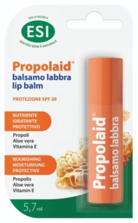 ESI Propolis & Aloe Vera Stick SPF20 για τα Χείλη με Πρόπολη & Αλόε Βέρα 5.7ml