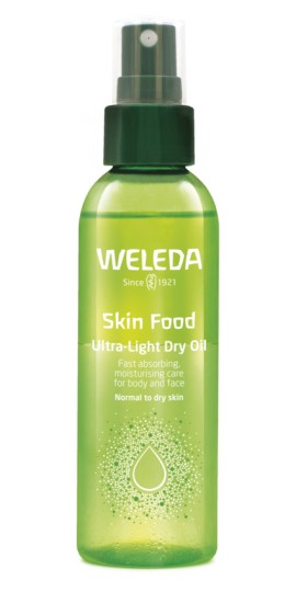 Weleda Skin Food Ultra Light Dry Oil Διφασικό Ξηρό Λάδι Προσώπου & Σώματος Κανονικές / Ξηρές Επιδερμίδες 100ml