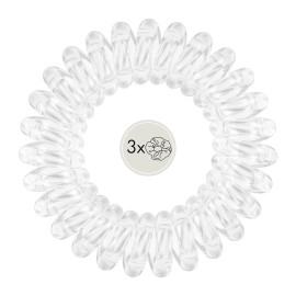 Invisibobble Power Crystal Clear CB Λαστιχάκια Μαλλιών 3 Τεμάχια