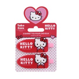 Take Care Hello Kitty Barrettes Κλιπ Μαλλιών 2 Τεμάχια