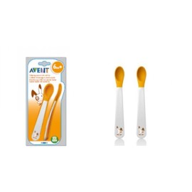 Avent Philips Κουτάλι Mε Μαλακό Άκρο SCF 710/00 - 2 Τεμάχια