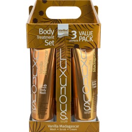 Intermed PROMO Luxurious Vanilla Madagascar Body Wash Αφρόλουτρο 280ml - Body Scrub Σώματος 280ml - Body Cream Κρέμα Σώματος 280ml