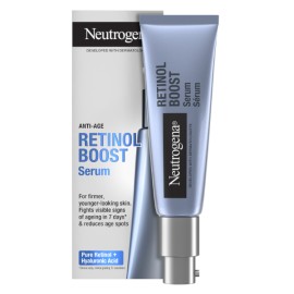 Neutrogena® Anti-Age Retinol Boost Serum Αντιγηραντικός Ορός Προσώπου με Καθαρή Ρετινόλη 30ml