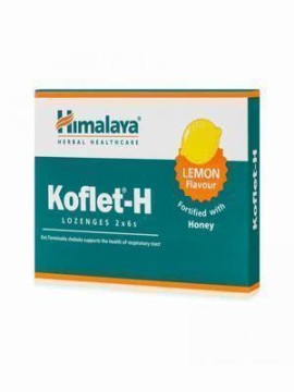 Himalaya Koflet-H Παστίλιες Για Το Βήχα Με Γεύση Λεμόνι 2 Καρτέλες x 6 Τεμάχια
