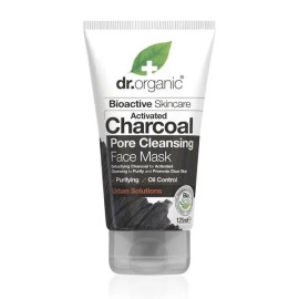 Dr.Organic Charcoal Μάσκα Προσώπου με Ενεργό Άνθρακα Κατά της Λιπαρότητας 125ml