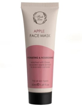 Fresh Line Apple Hydrating & Nourishing Face Mask Μάσκα Προσώπου για Ενυδάτωση 50ml