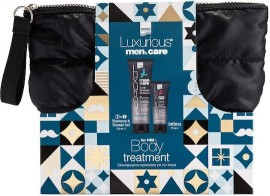 Intermed PROMO Luxurious Mens Care 2 in 1 Shampoo & Shower Gel Αφρόλουτρο & Σαμπουάν 250ml & Intimo για την Ευαίσθητη Περιοχή των Αντρών 75ml & ΔΩΡΟ Νεσεσέρ