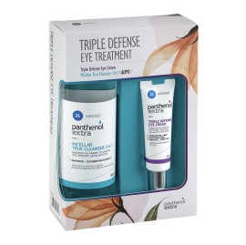 Medisei Panthenol PROMO Extra Triple Defence Eye Cream 25ml - ΔΩΡΟ Micellar True Cleanser 3 in 1 500ml