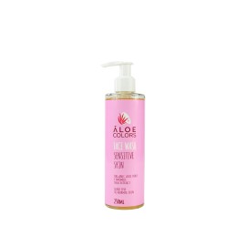Aloe Colors Face Wash Sensitive Skin Καθαριστικό Gel Προσώπου 250ml