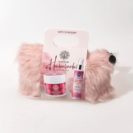 Garden PROMO Houhouliariko Forest Fruits Hair, Body Ενυδατικό Mist 100ml - Body Butter Βούτυρο Σώματος 200ml - ΔΩΡΟ Γούνινο Ροζ Νεσεσέρ
