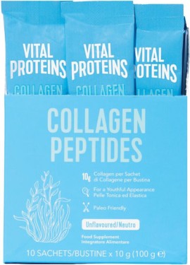 Vital Proteins Collagen Peptides Υδρολυμένο Κολλαγόνο σε Πεπτίδια από Βοοειδή Ουδέτερη Γεύση 10 Φακελάκια x 10gr