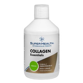 Super Health Collagen Essentials Ορθομοριακή Φόρμουλα για την Δημιουργία Κολλαγόνου στον Οργανισμό με Γεύση Μούρων 500ml