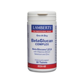 Lamberts Immune Guard Beta Glucans για την Ενίσχυση της Άμυνας του Οργανισμού 60 Ταμπλέτες