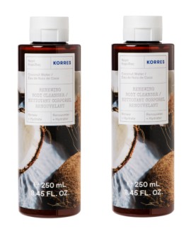 Korres PROMO Νερό Καρύδας Αφρόλουτρο 2x250ml