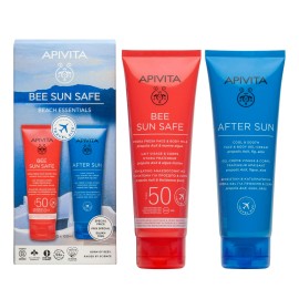 Apivita PROMO Bee Sun Safe SPF50 Ενυδατικό Αναζωογονητικό Γαλάκτωμα για Πρόσωπο & Σώμα 100ml & After Sun 100ml σε Ειδική Τιμή