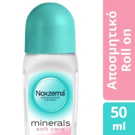 Noxzema Minerals Soft Care Γυναικείο Αποσμητικό Roll on 48ωρης Προστασίας 50ml