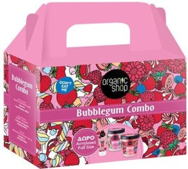 Natura Siberica PROMO Body Desserts Bubblegum Sweet Lollipop Απολεπιστικό Σώματος Λείανσης 450ml & Body Desserts Fluffy Marshmallow Θρεπτική Κρέμα Σώματος 450ml & Organic Shop Sunscreen Day Face Cream SPF50 Προσώπου 50ml