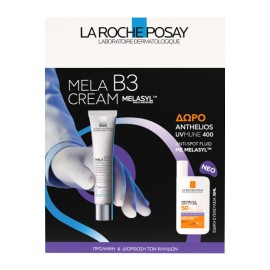 La Roche Posay PROMO Mela B3 SPF30 Κρέμα Προσώπου Κατά των Κηλίδων 40ml & Uvmune 400 Anti-Dark Spot Fluid SPF50+ Αντηλιακό Προσώπου 15ml