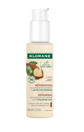 Klorane Cica Eπανορθωτικό Serum για Κατεστραμμένα Μαλλιά με Βιολογικό Cupuacu & Yαλουρονικό Οξύ 100ml