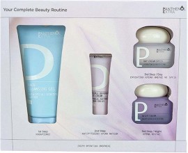 Medisei PROMO Panthenol Extra Face Cleansing Αφρώδες Gel Καθαρισμού 150ml & Triple Defense Eye Cream Αντιρυτιδική Κρέμα Ματιών 25ml & SPF15 Day Cream Ενυδατική Κρέμα Ημέρας με Αντηλιακή Προστασία 50ml & Night Cream Κρέμα Νυκτός 50ml