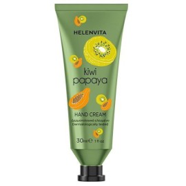 Helenvita Hand Cream Kiwi Papaya Ενυδατική Κρέμα Χεριών με Τροπικά Φρούτα 30ml