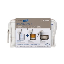Korres PROMO Smart Yoghurt Super Serum με Προβιοτικά 15ml & Black Pine Σύσφιγξη & Lifting Serum 15ml & Black Pine Σύσφιγξη + Lifting Κρέμα Ημέρας 40ml & Νεσεσέρ [Ειδική Τιμή]