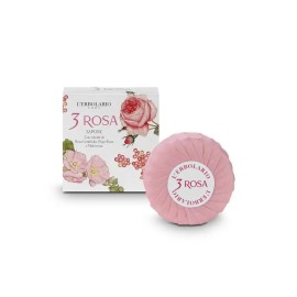 LErbolario Αρωματικό Σαπούνι 3 Rosa Sapone Profumato 100gr
