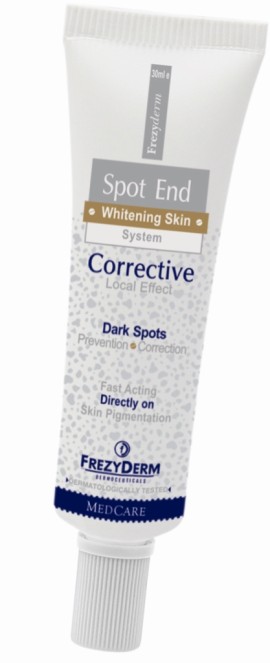 Frezyderm Spot End Corrective Κρέμα Λεύκανσης για Πρόσωπο - Λαιμό - Ντεκολτέ & Κατά των Πανάδων 30ml