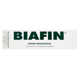 Johnsons® Biafin Ενυδατική Κρέμα Σώματος για Μετά τον Ήλιο για Ερεθισμένη Επιδερμίδα 100ml