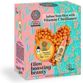 Natura Siberica PROMO C Berrica Express Patches Ματιών για Λάμψη - Ανόρθωση 60 Τεμάχια & Hydration Face Serum Ορός Προσώπου για Ενυδάτωση 30ml