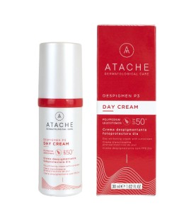 Atache Depigment Day Cream P3 SPF50+ Αντηλιακό Προσώπου για Επιδερμίδες με Τάση Δυσχρωμίας 30ml