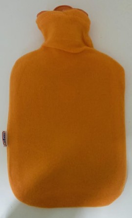 Sanger Θερμοφόρα Νερού Με Fleece Επένδυση Χρώμα:Πορτοκαλί 2lt