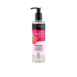 Natura Siberica Organic Shop Organic Raspberry & Acai Οργανικό Βατόμουρο & Acai Σαμπουάν για Όγκο και Αντοχή 280ml