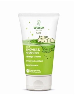 Weleda Παιδικό Αφροντούς & Σαμπουάν 2 σε 1 με άρωμα Δροσερό Μοσχολέμονο, 150ml