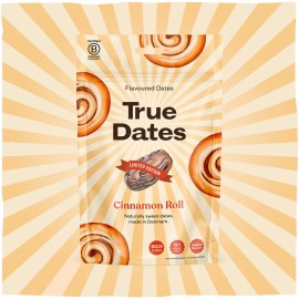 True Dates Φυσικοί Χουρμάδες με Γεύση Cinnamon Roll Χωρίς Ζάχαρη 100gr