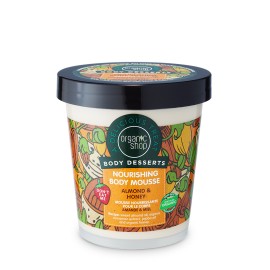 Natura Siberica Organic Shop Body Dessert Almond & Honey Αμύγδαλο και Μέλι Μους Θρέψης Σώματος 450ml