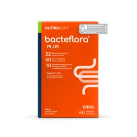 Olonea Bacteflora Plus για τις Υψηλές Ανάγκες του Εντερικού Μικροβιώματος με Ενισχυμένη Σύνθεση Προβιοτικών, Πρεβιοτικών & Μεταβιοτικών 60 Κάψουλες