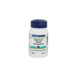 Life Extension Gamma Ε Tocopherol with Sesame Lignans, 60 softgels