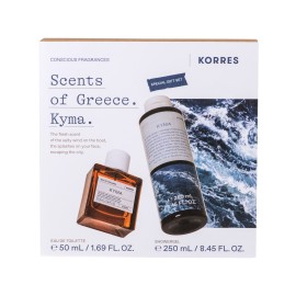 Korres PROMO Eau De Toilette Kyma Άρωμα 50ml - Kyma Ενυδατικό Αφρόλουτρο 250ml