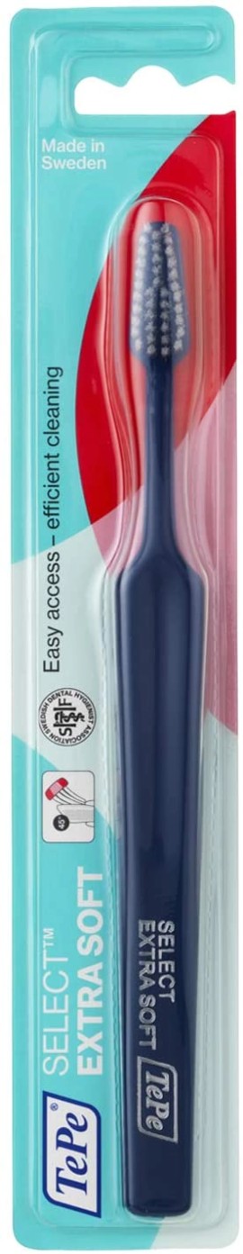 Tepe Select Compact X-Soft Οδοντόβουρτσα Πολύ Μαλακή κόκκινη 1 Τεμάχιο