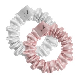 Invisibobble Sprunchie Slim Bella Chrome Λαστιχάκια Μαλλιών 2 Τεμάχια