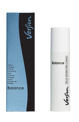 Version Balance Cream 24ωρη, Ενυδατική Κρέμα για Ευαίσθητες, Λιπαρές και Ακνεϊκές Επιδερμίδες 50ml